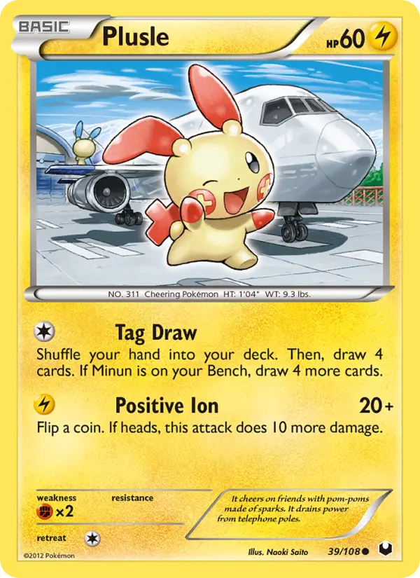 Plusle, Dark Explorers 39