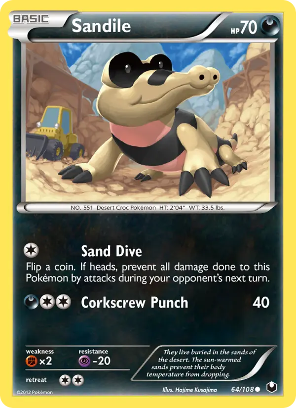 Sandile, Dark Explorers 64
