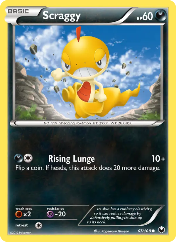 Scraggy, Dark Explorers 67