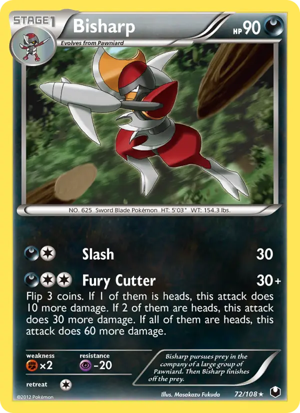Bisharp, Dark Explorers 72