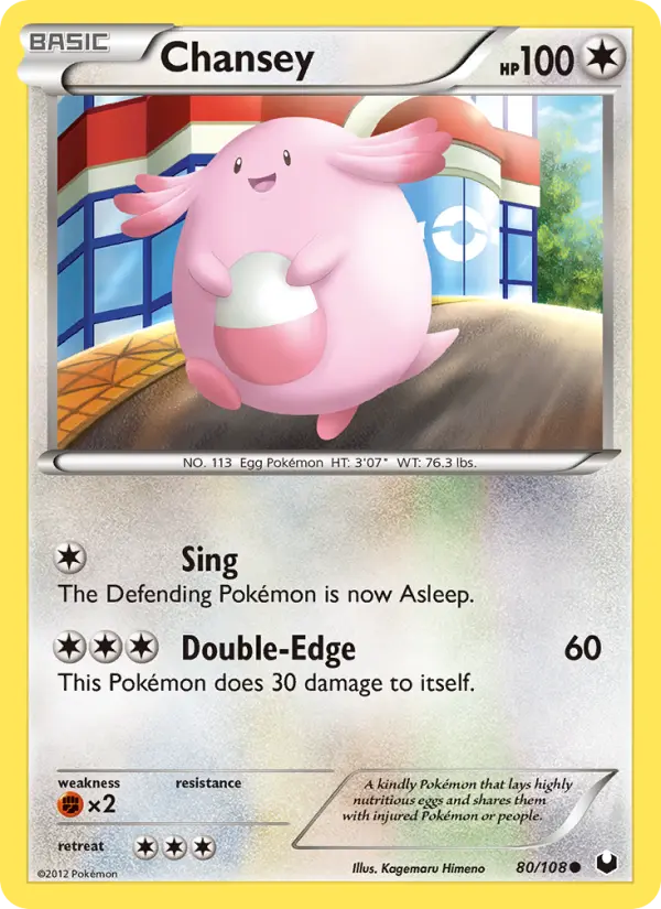 Chansey, Dark Explorers 80