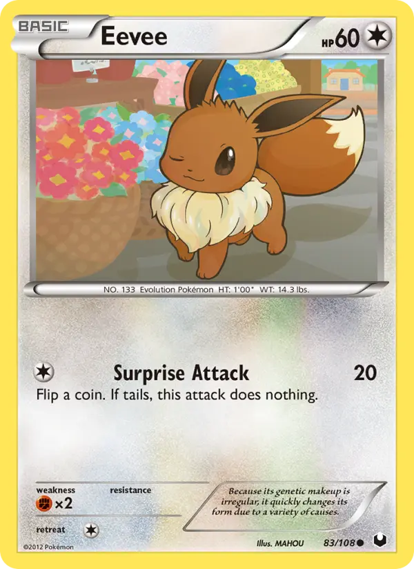 Eevee, Dark Explorers 83