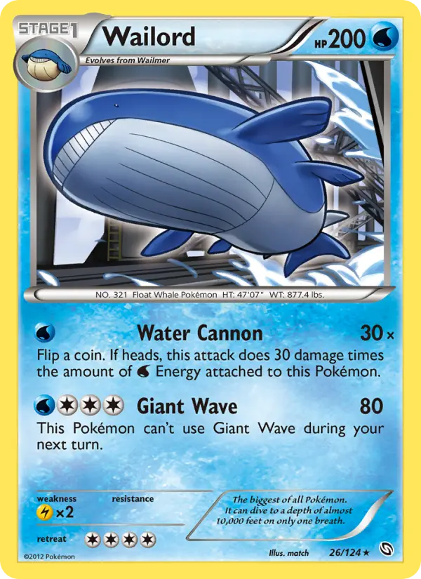 Wailord, Dragons Exalted 26