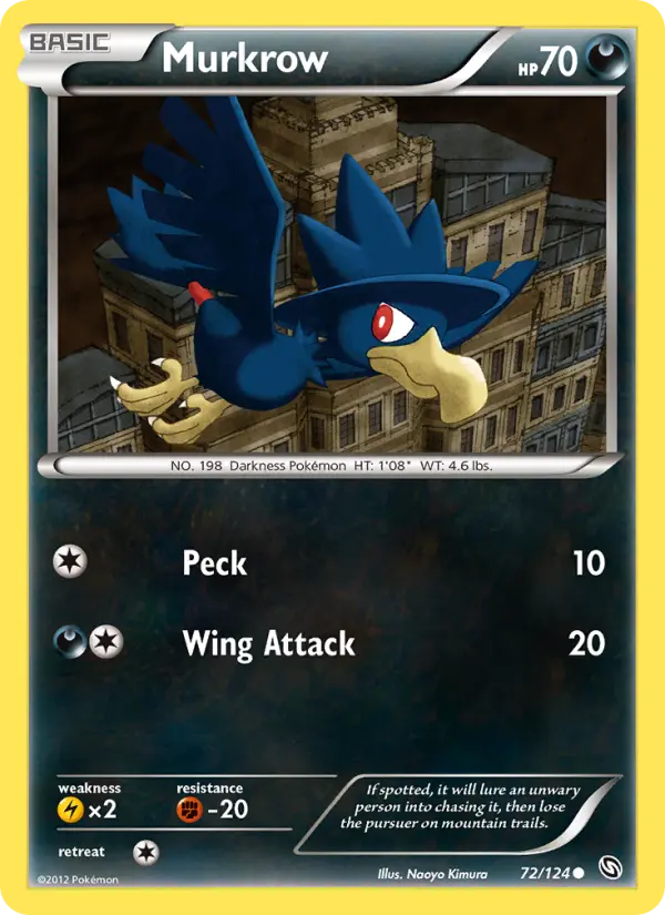 Murkrow, Dragons Exalted 72