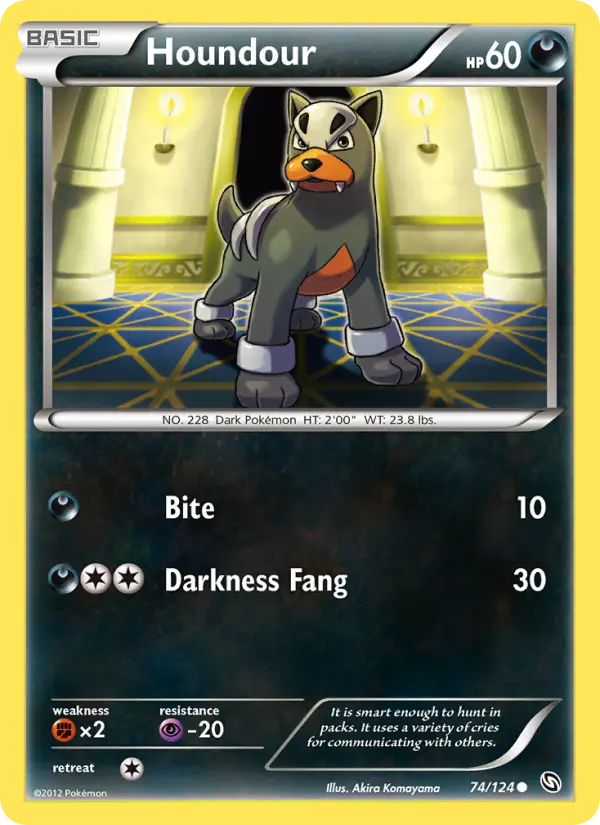 Houndour, Dragons Exalted 74