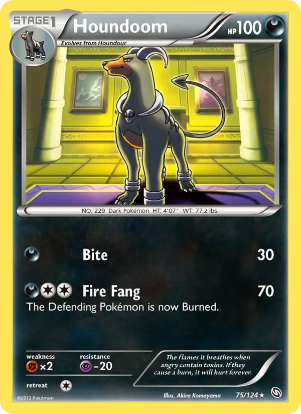 Houndoom, Dragons Exalted 75
