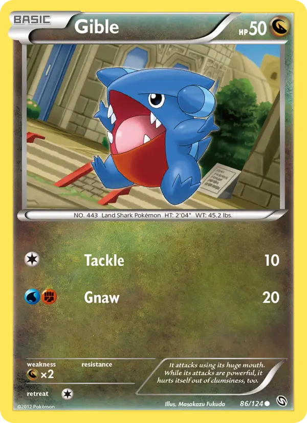 Gible, Dragons Exalted 86