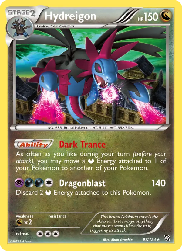 Hydreigon, Dragons Exalted 97