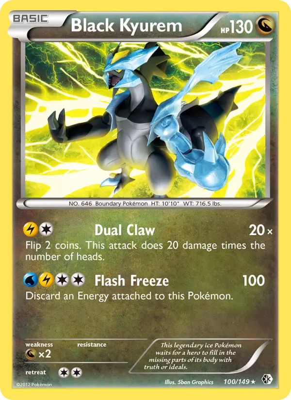 Black Kyurem, Boundaries Crossed 100