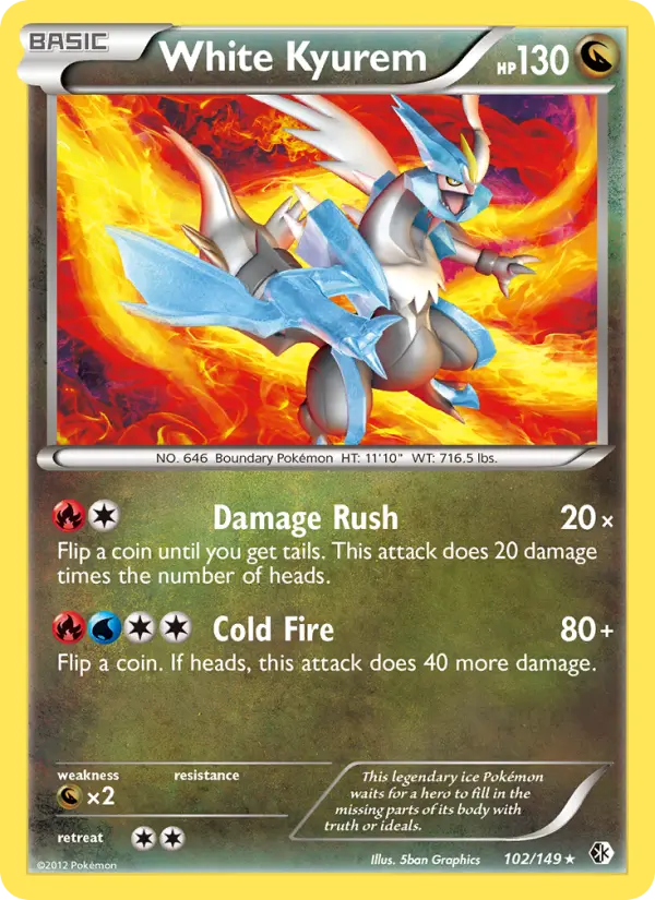 White Kyurem, Boundaries Crossed 102
