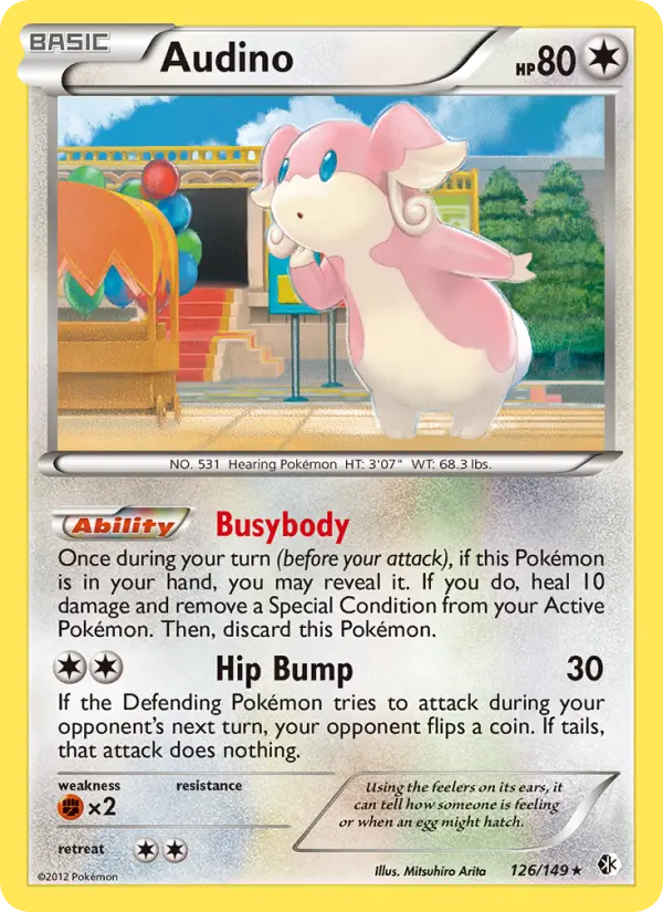 Audino, Boundaries Crossed 126