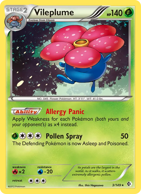 Vileplume, Boundaries Crossed 3
