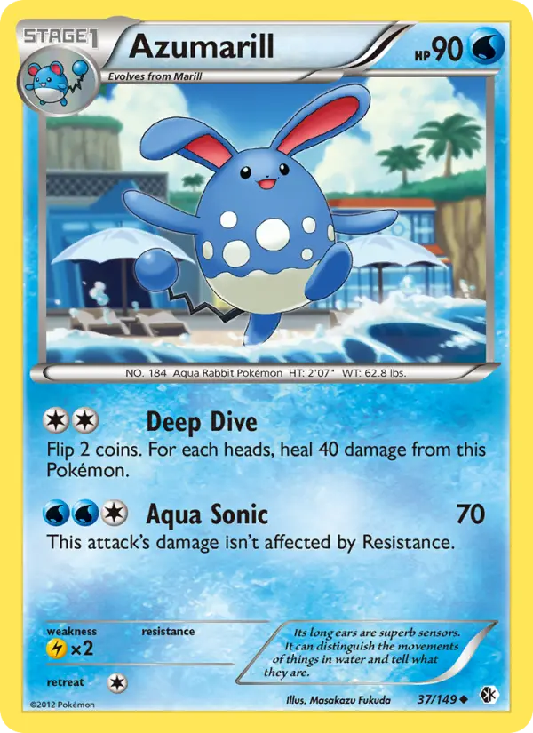 Azumarill, Boundaries Crossed 37
