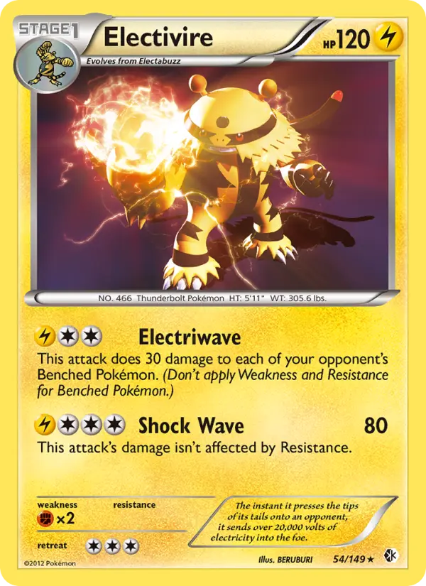 Electivire, Boundaries Crossed 54