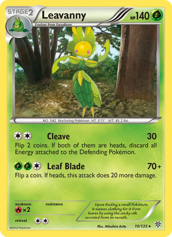 Leavanny, Plasma Storm 10