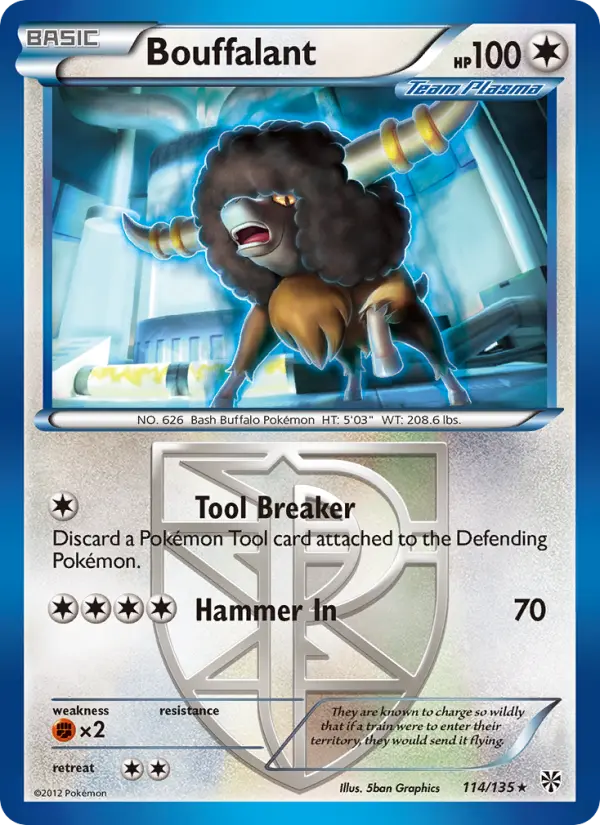 Bouffalant, Plasma Storm 114
