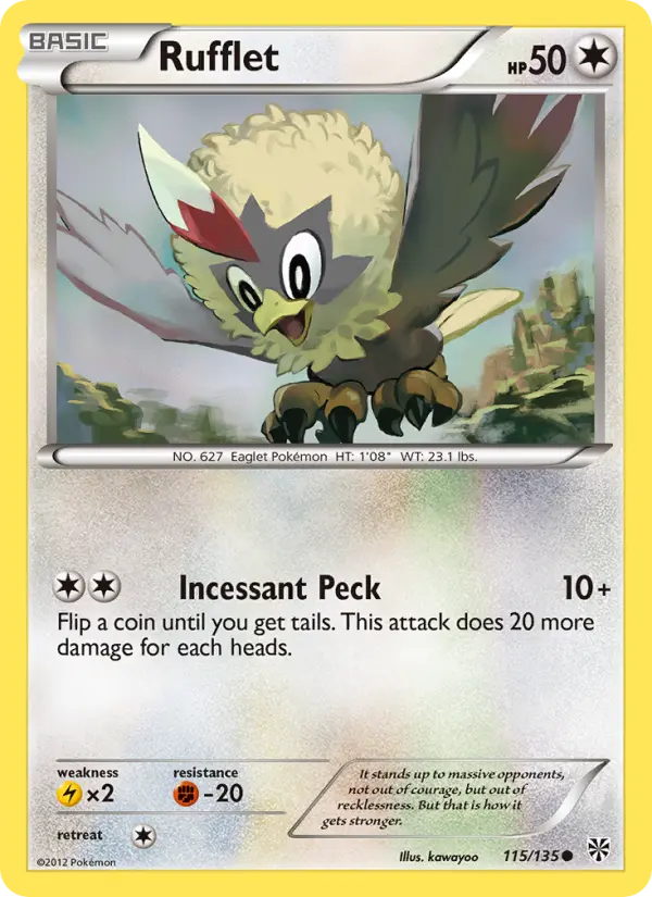 Rufflet, Plasma Storm 115