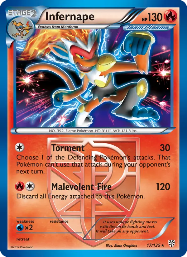 Infernape, Plasma Storm 17