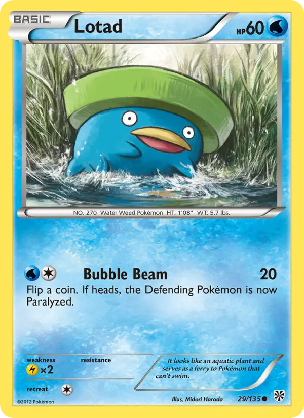 Lotad, Plasma Storm 29