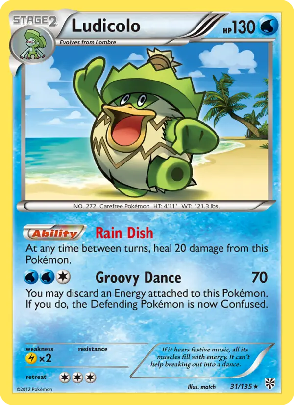 Ludicolo, Plasma Storm 31