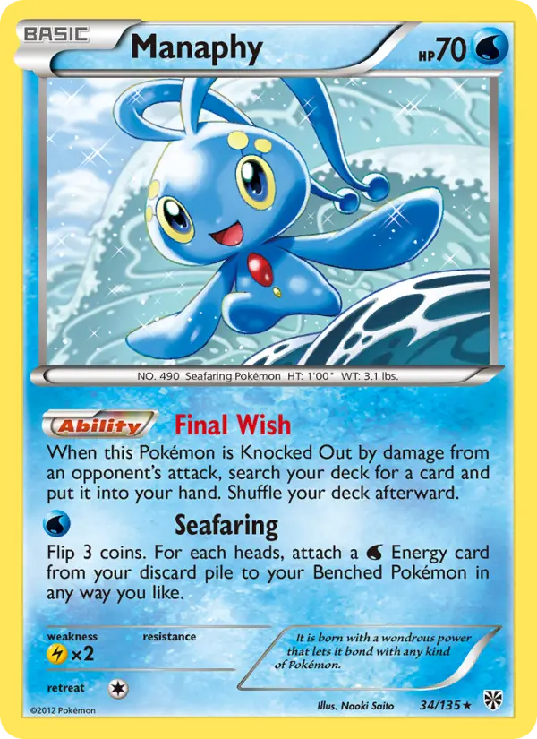 Manaphy, Plasma Storm 34