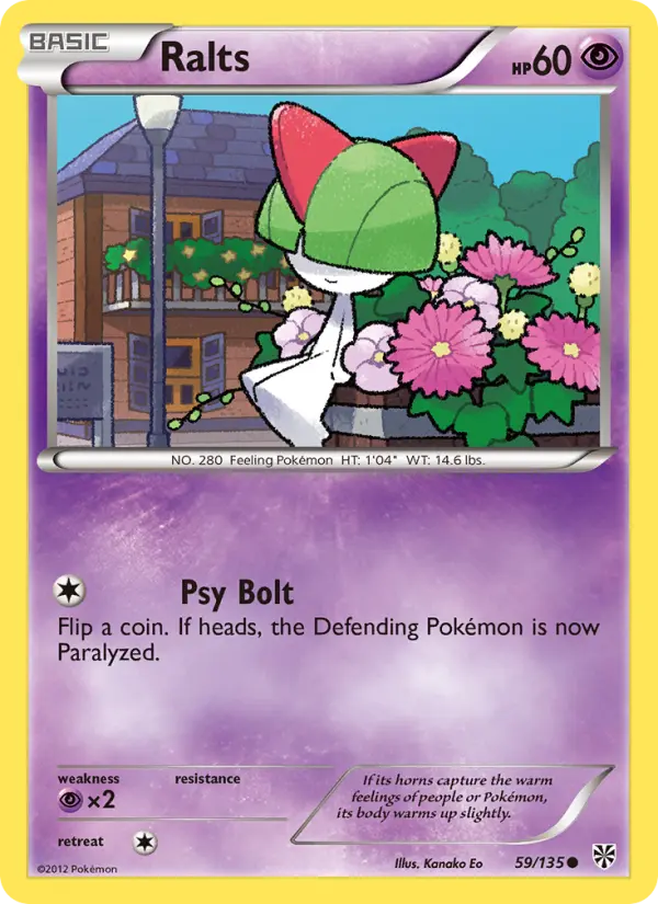 Ralts, Plasma Storm 59
