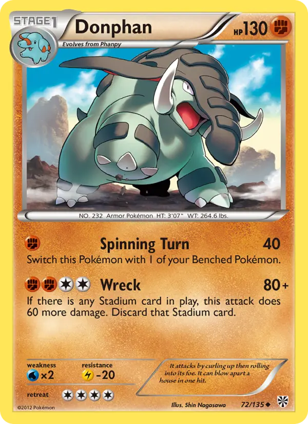 Donphan, Plasma Storm 72