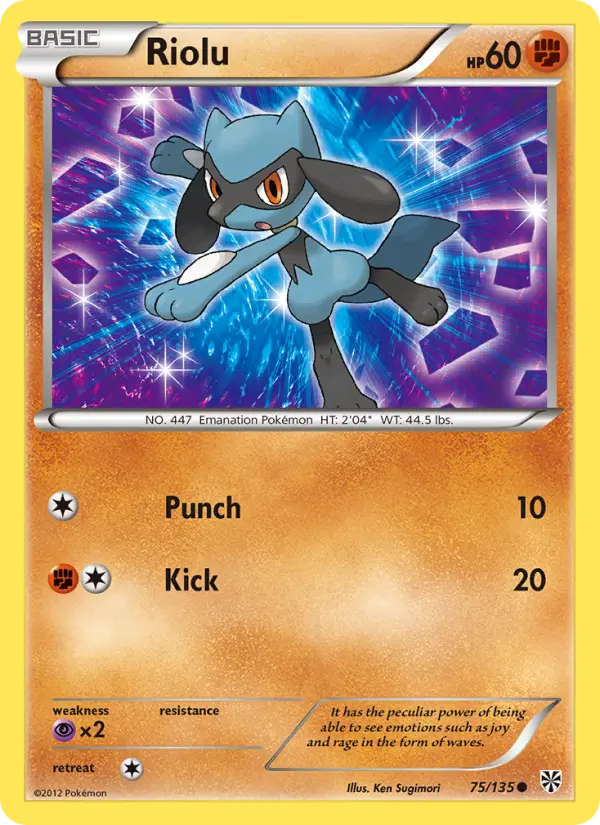Riolu, Plasma Storm 75