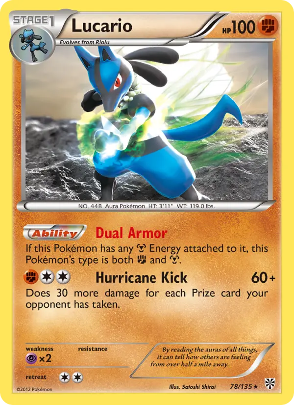 Lucario, Plasma Storm 78