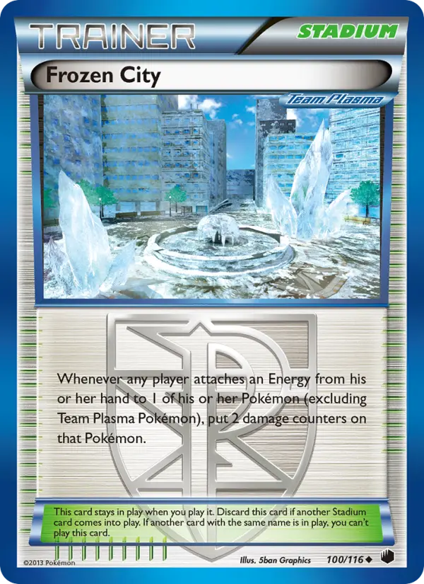 Frozen City, Plasma Freeze 100