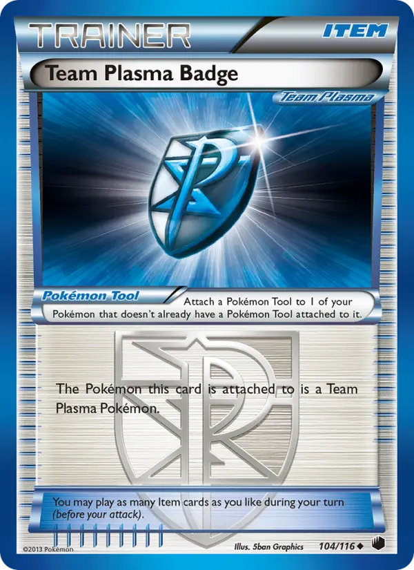 Team Plasma Badge, Plasma Freeze 104