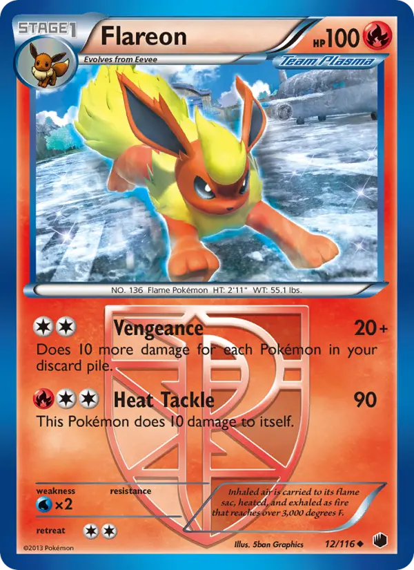 Flareon, Plasma Freeze 12