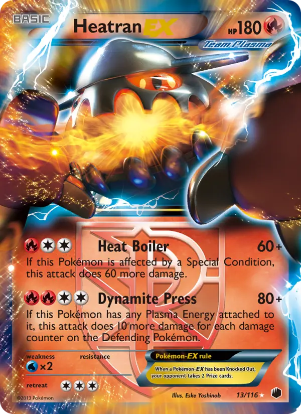 Heatran-EX, Plasma Freeze 13