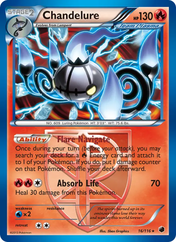 Chandelure, Plasma Freeze 16