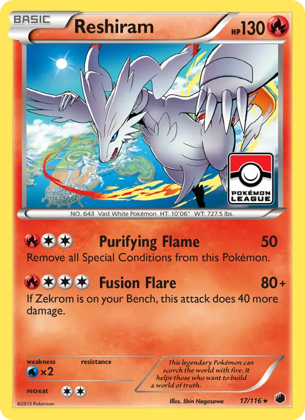 Reshiram, Plasma Freeze 17