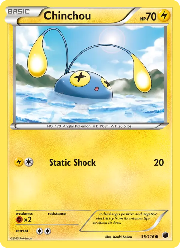 Chinchou, Plasma Freeze 35