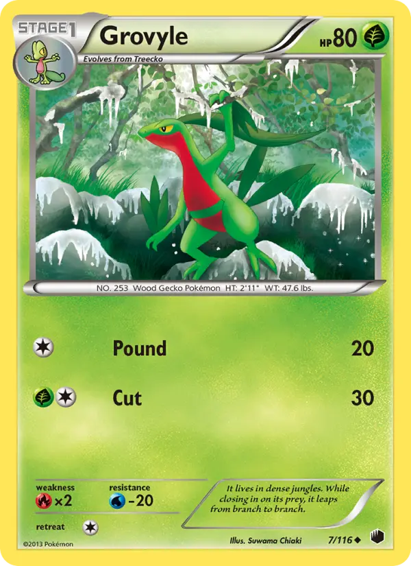 Grovyle, Plasma Freeze 7
