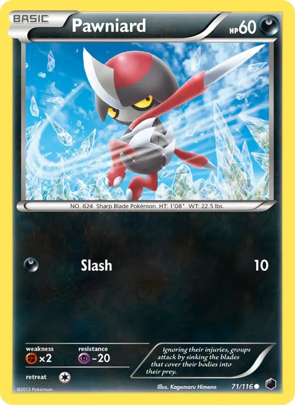 Pawniard, Plasma Freeze 71