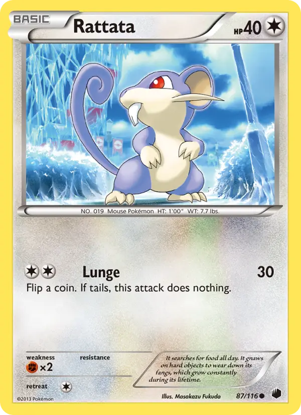 Rattata, Plasma Freeze 87