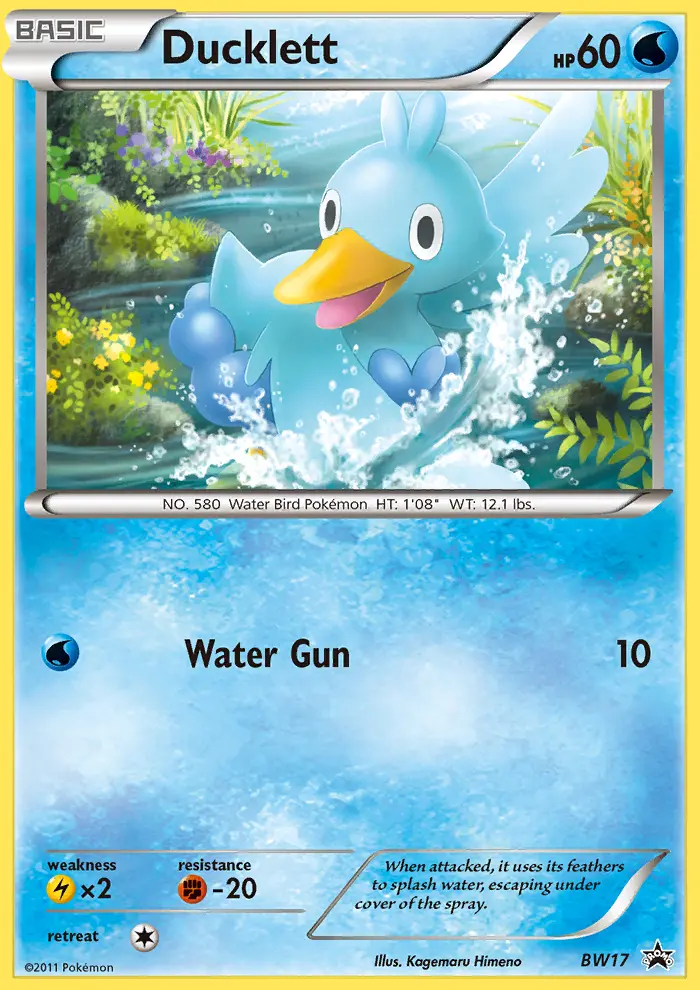 Ducklett, BW Black Star Promos BW17