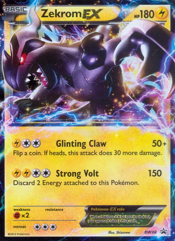 Zekrom-EX, BW Black Star Promos BW38