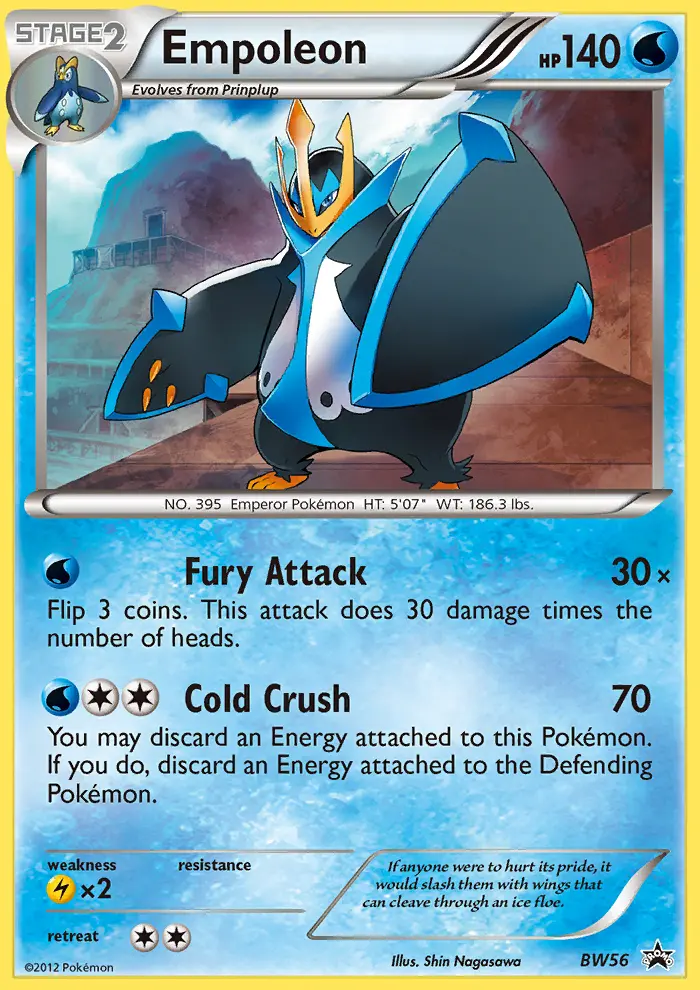 Empoleon, BW Black Star Promos BW56