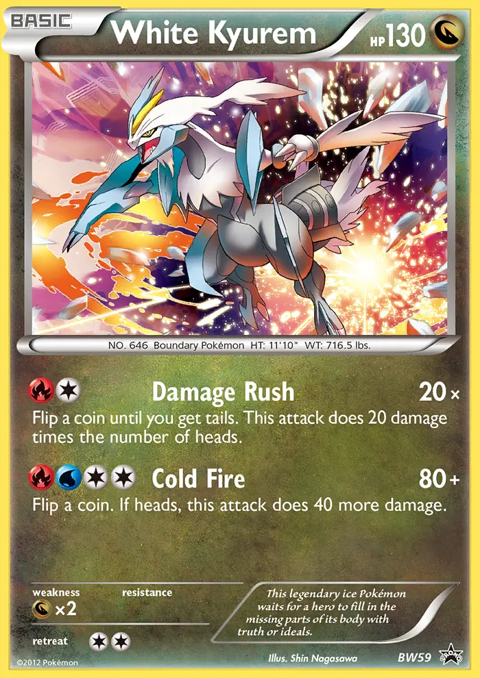 White Kyurem, BW Black Star Promos BW59