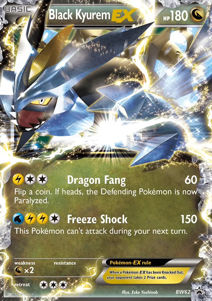 Black Kyurem-EX, BW Black Star Promos BW62