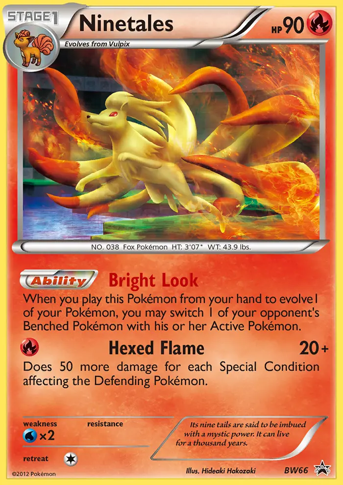 Ninetales, BW Black Star Promos BW66