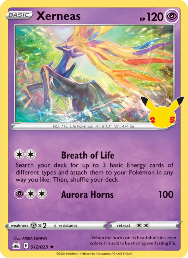 Xerneas, Celebrations 12