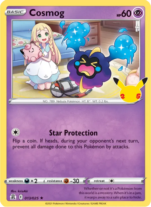 Cosmog, Celebrations 13