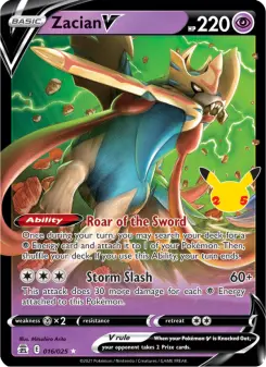 Zacian V, Celebrations 16