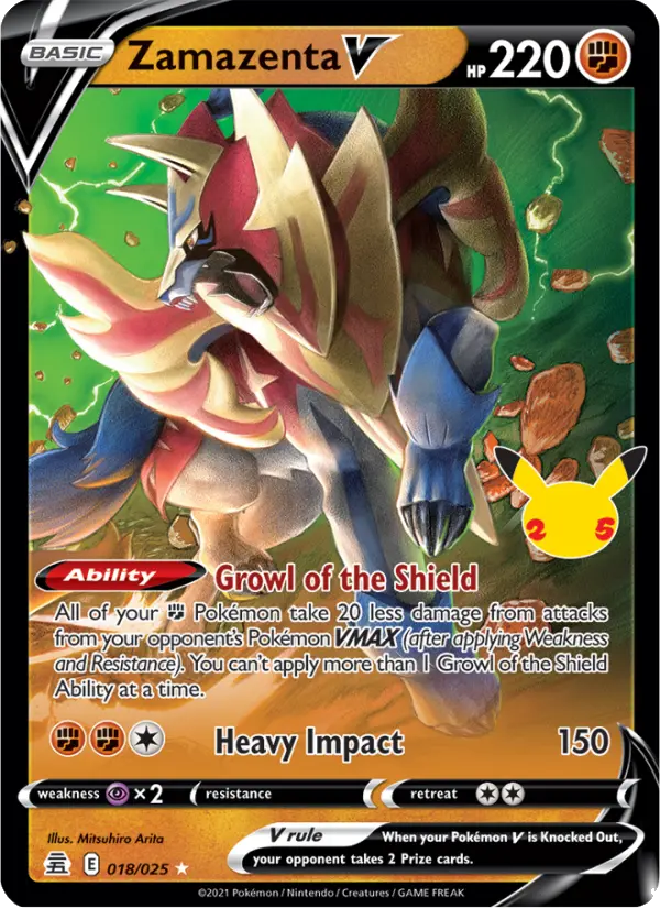 Zamazenta V, Celebrations 18