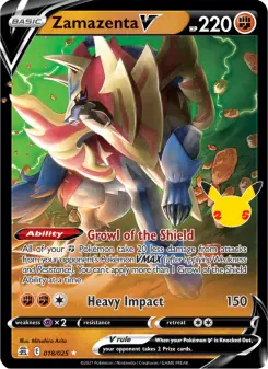 Zamazenta V, Celebrations 18